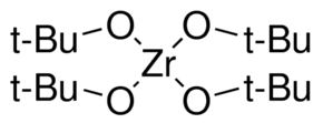 Zirconium(IV)tert-butoxide Chemical Structure